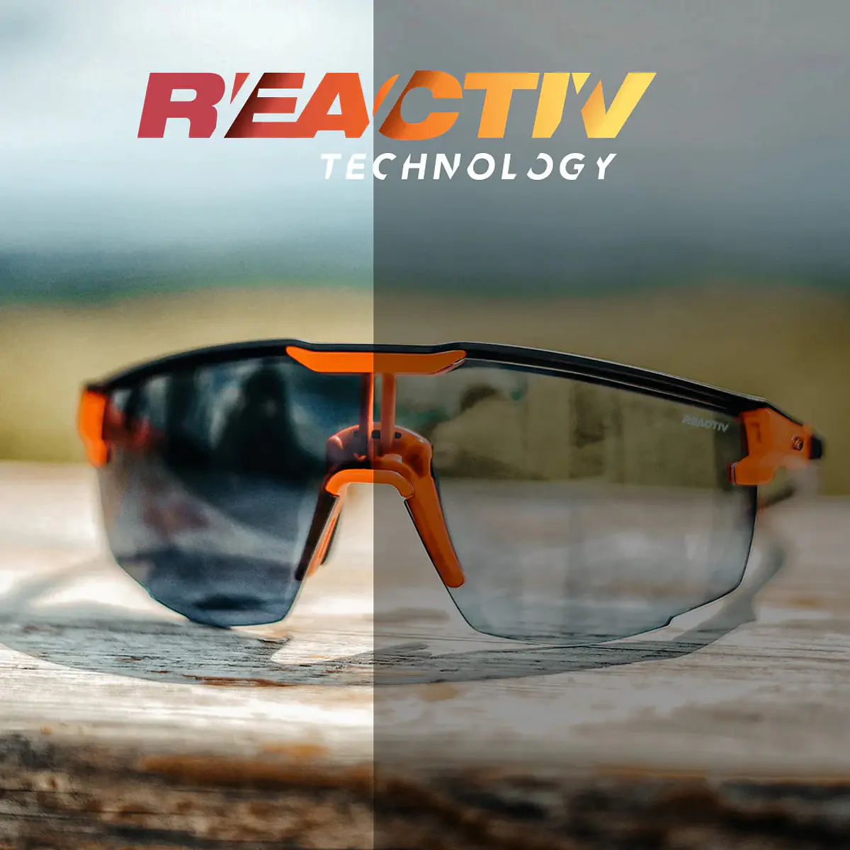 Tecnología REACTIV, no un lente teñido cualquiera