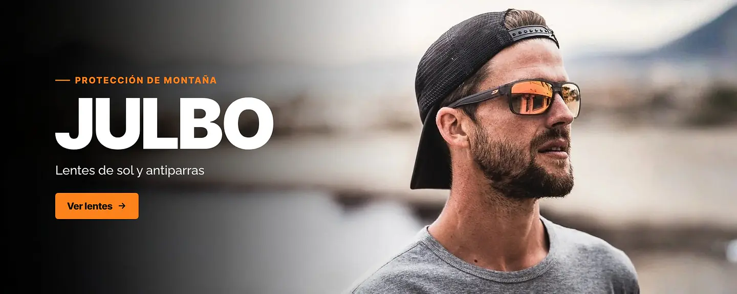 Julbo, lentes de sol y antiparras para la montaña