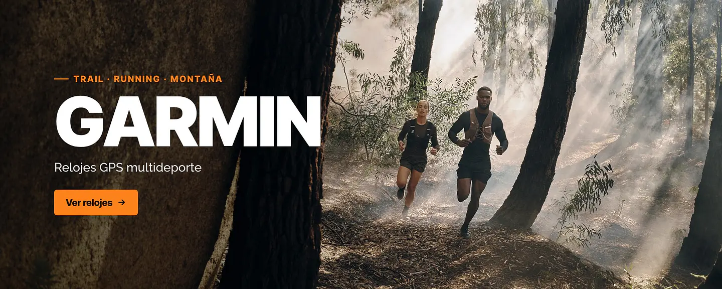 Relojes GPS Garmin para trail, running y montaña