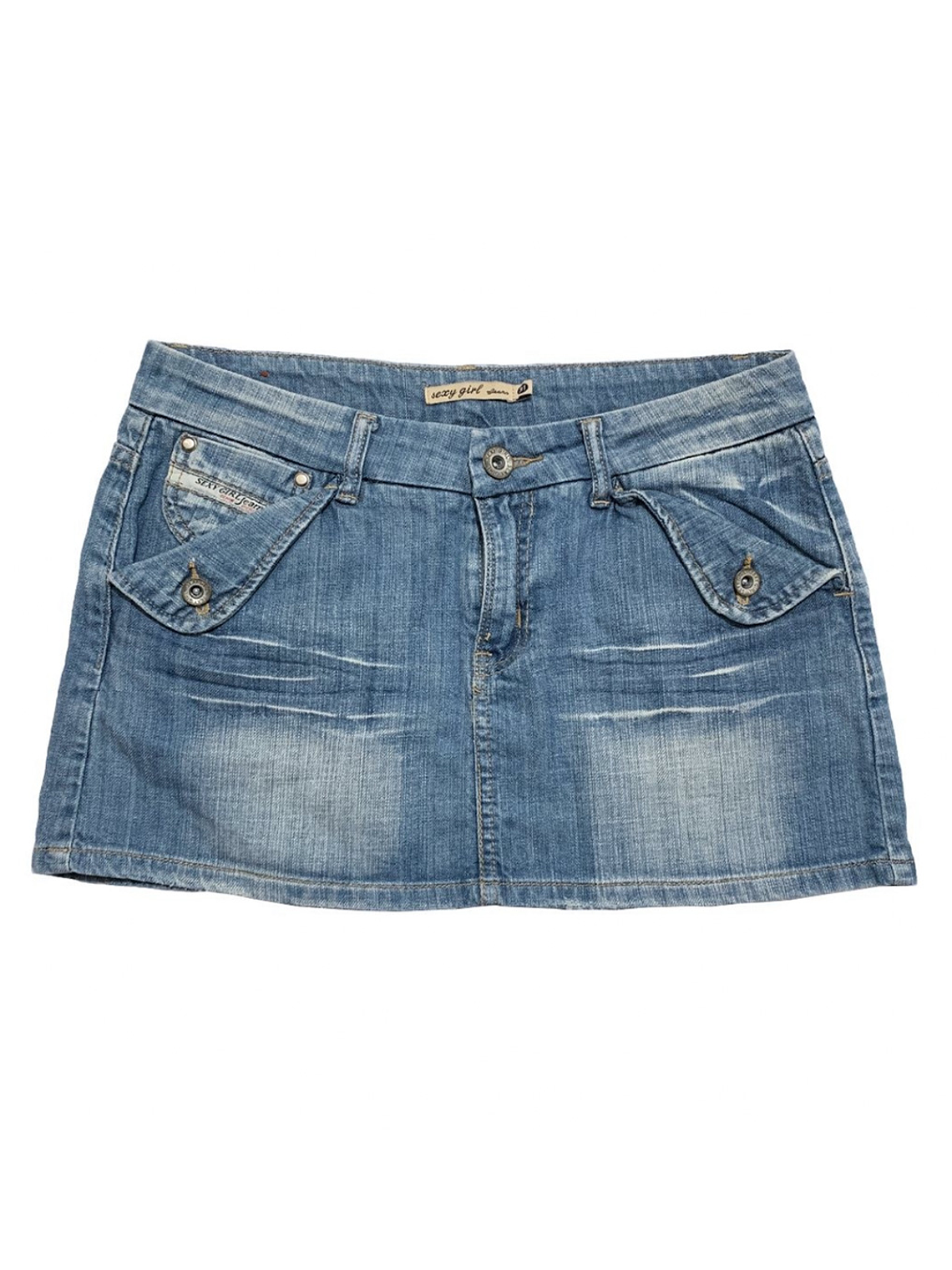 Mini falda mezclilla (L · Mujer) 1