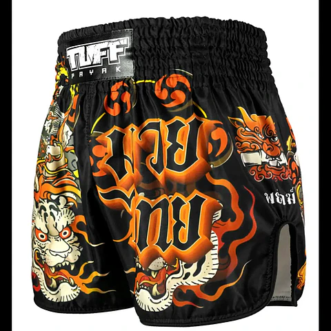 SHORT KICKBOXING MUAY-THAI RAIJIN "DIOS DEL TRUENO" TUFF 