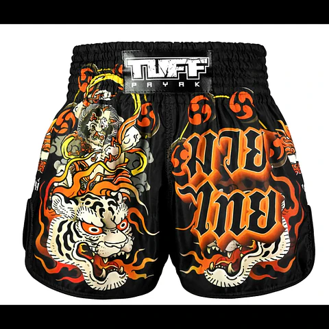 SHORT KICKBOXING MUAY-THAI RAIJIN "DIOS DEL TRUENO" TUFF 