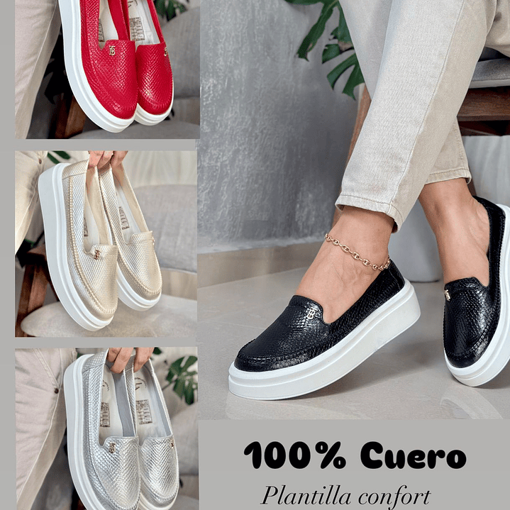 Mocasines para Dama en Cuero - Pilar 5