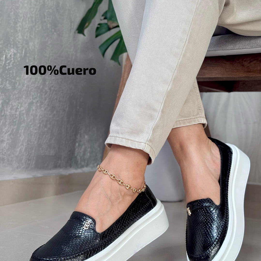 Mocasines para Dama en Cuero - Pilar 4