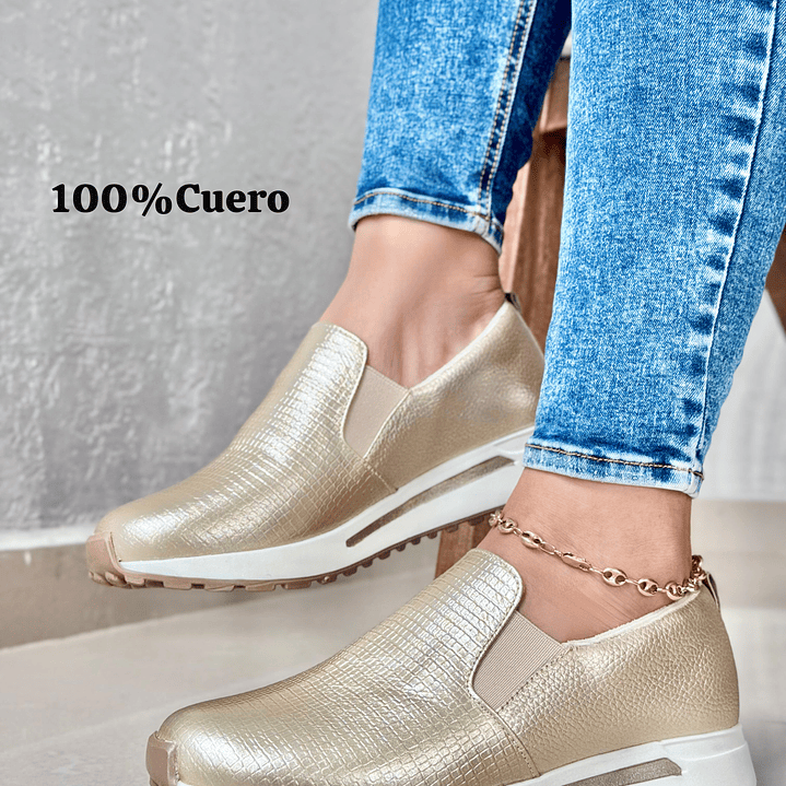 Mocasines para Dama en Cuero - BABUCHA 1