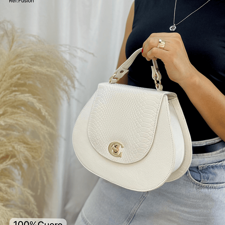 Bolso en Cuero Fusión 3