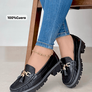 Mocasines para Dama en Cuero - TAURO