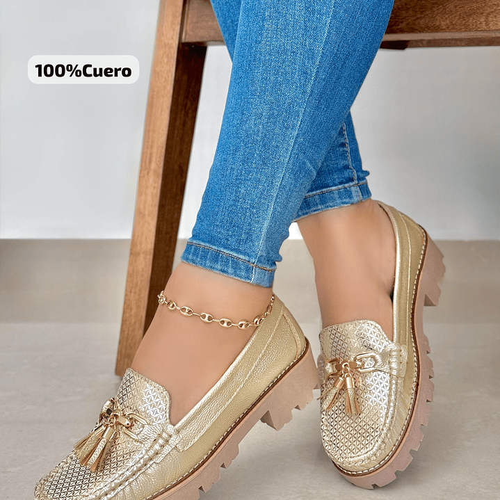 Mocasines para Dama en Cuero - TAURO 4