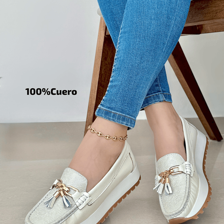 Mocasines para Dama en Cuero - VIRGO 3