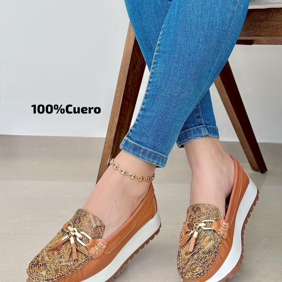 Mocasines para Dama en Cuero - VIRGO 4