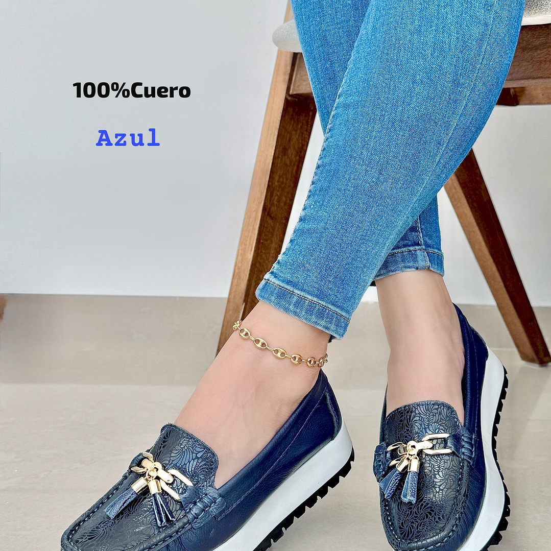 Mocasines para Dama en Cuero - VIRGO 1