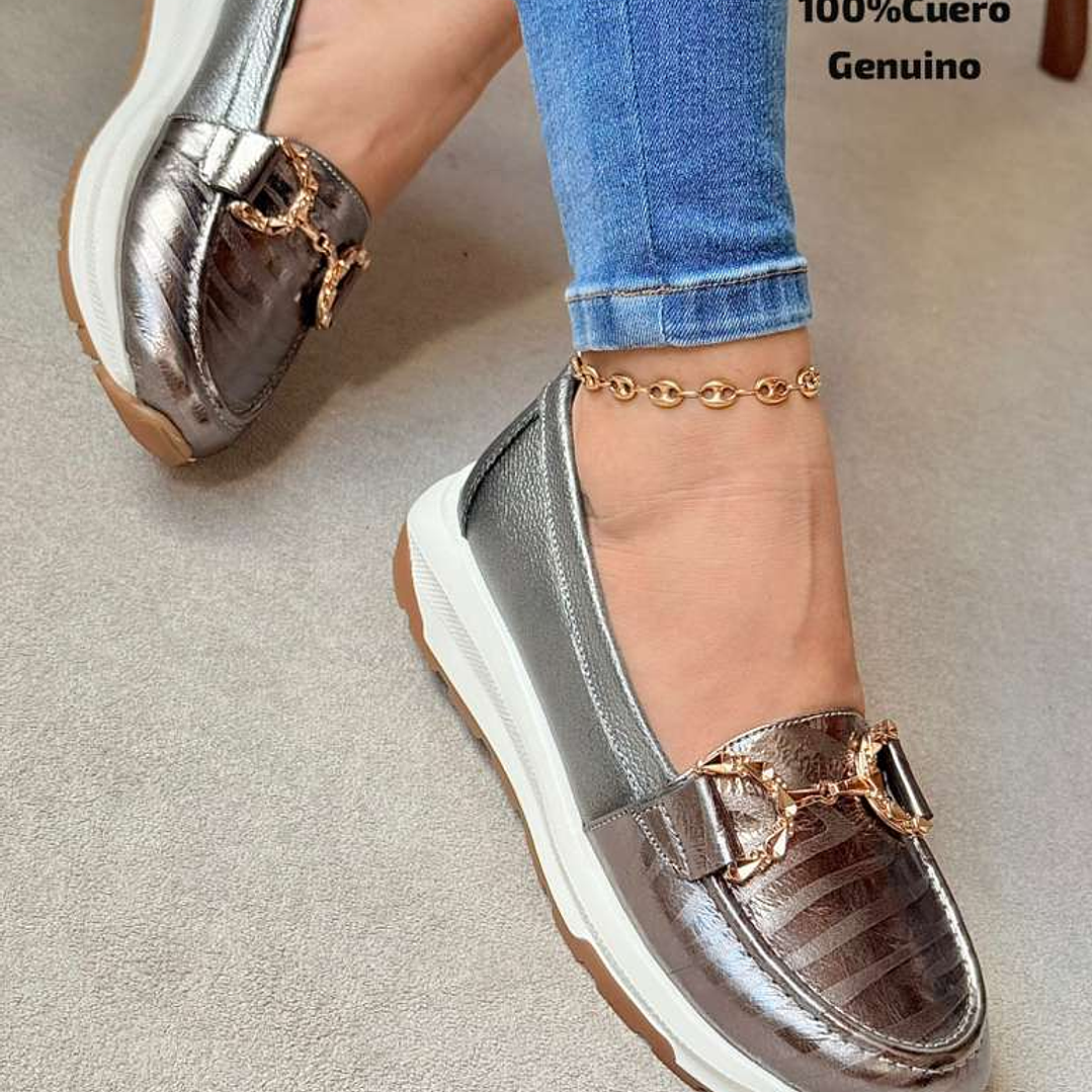 Mocasines para Dama en Cuero - CLARISA 3