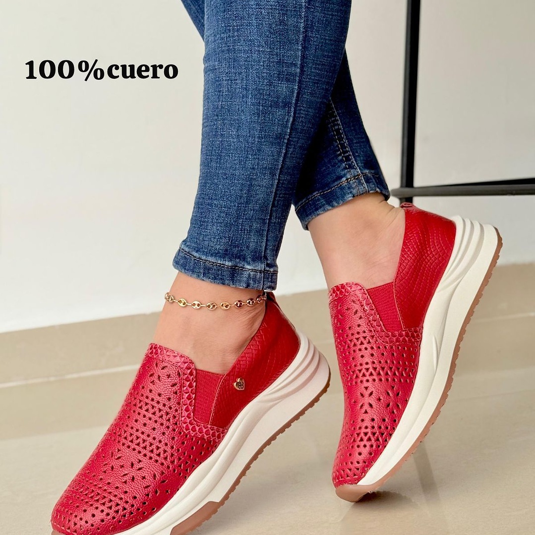 Mocasines para Dama en Cuero - ANAI 1