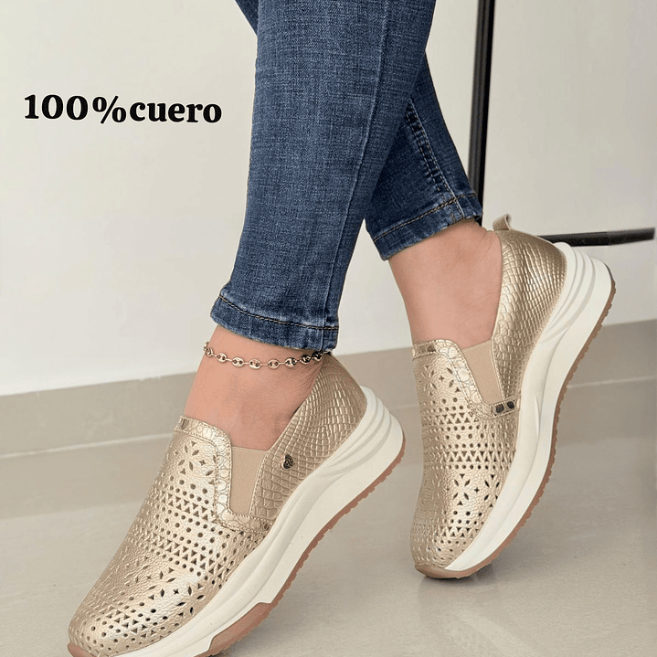 Mocasines para Dama en Cuero - ANAI 3