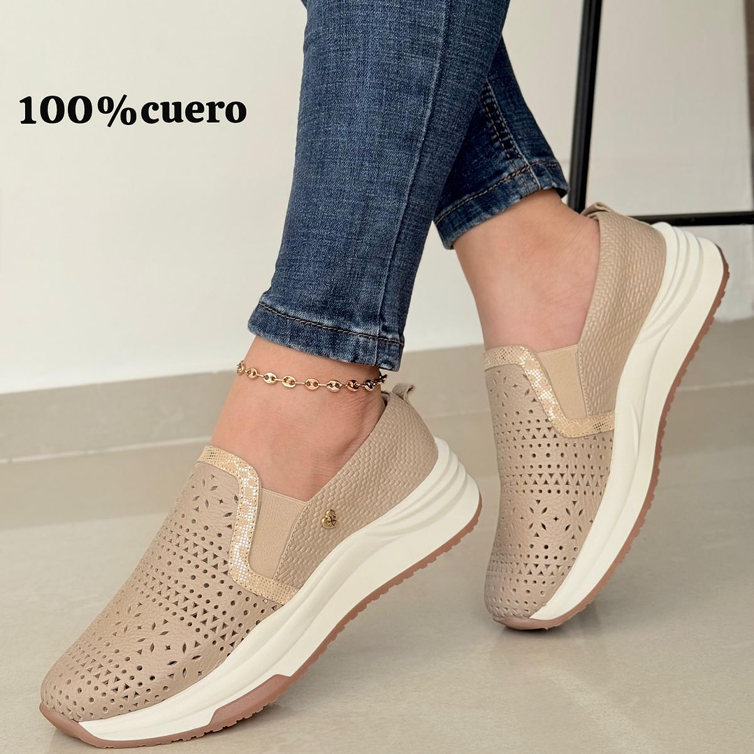 Mocasines para Dama en Cuero - ANAI 4