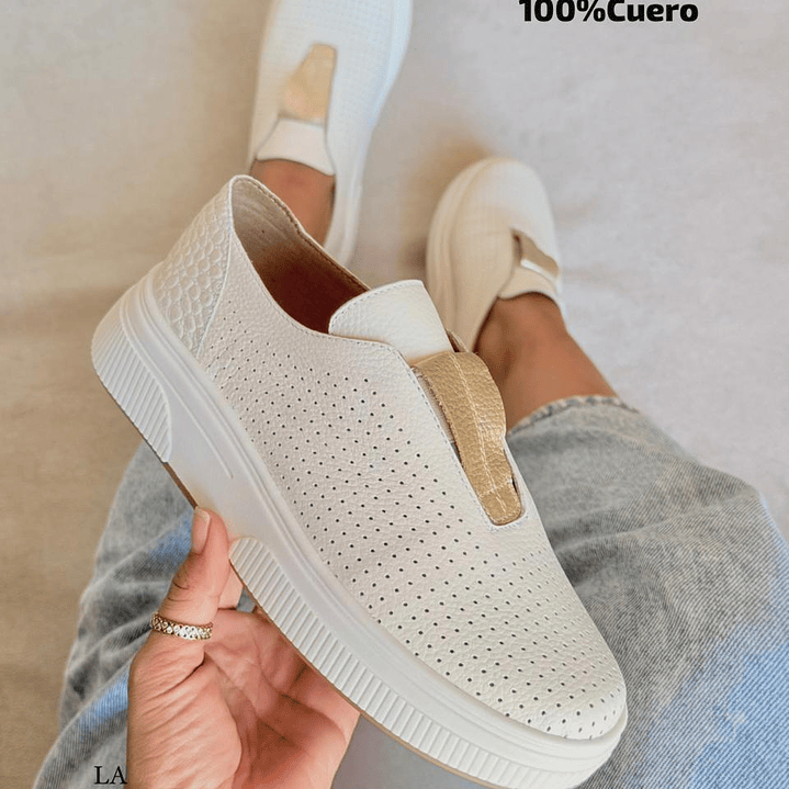 Mocasines para Dama en Cuero - LORAINE 2