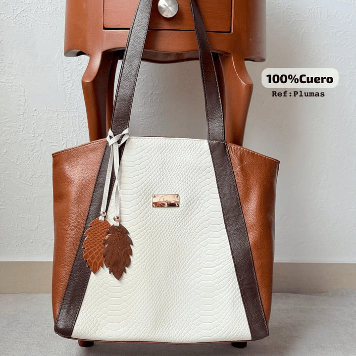 Bolso en Cuero PLUMAS 4