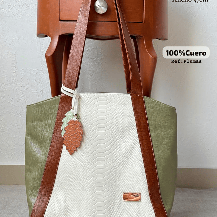 Bolso en Cuero PLUMAS 6