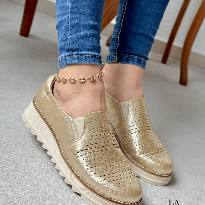 Mocasines para Dama en Cuero - MAYA 1