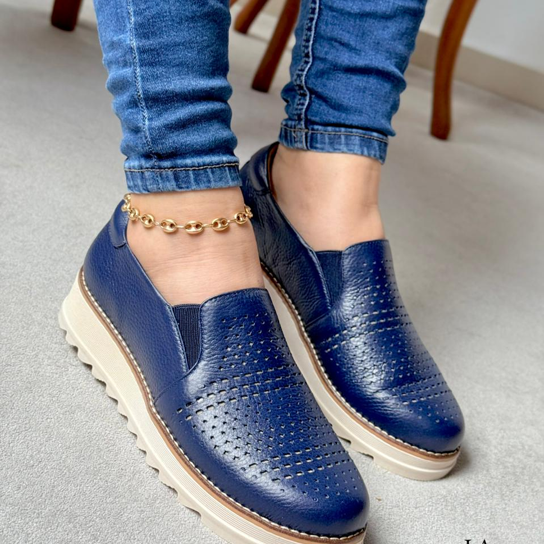 Mocasines para Dama en Cuero - MAYA 2