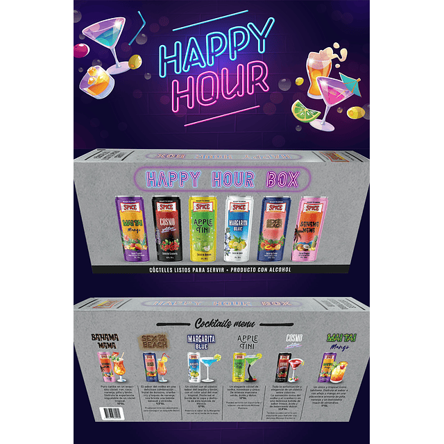Happy Hour Box - Oferta por Septiembre!!! 