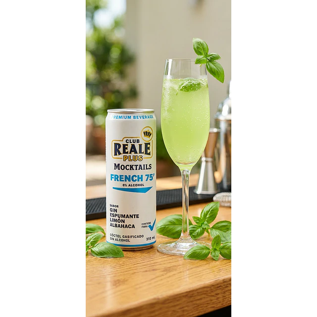 French 75' Mocktail, lata de 310 mL