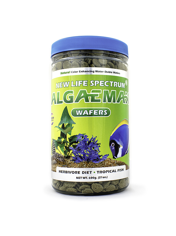 Comida para peces - New Life Spectrum Algaemax wafers 600g - tableta peces de fondo