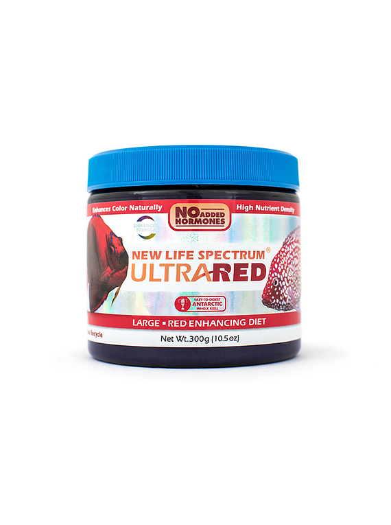 Comida para peces - Ultrared large 300g - potencia colores