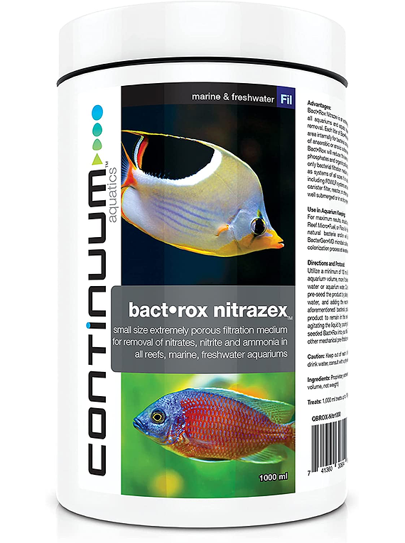 Material filtrante biologico - Bactrox Nitrazex