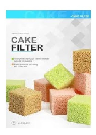 Vacilar provocar Cálculo Esponja Acuario Bio Cake 4 Cubo De 5x5x5 Material Filtrante