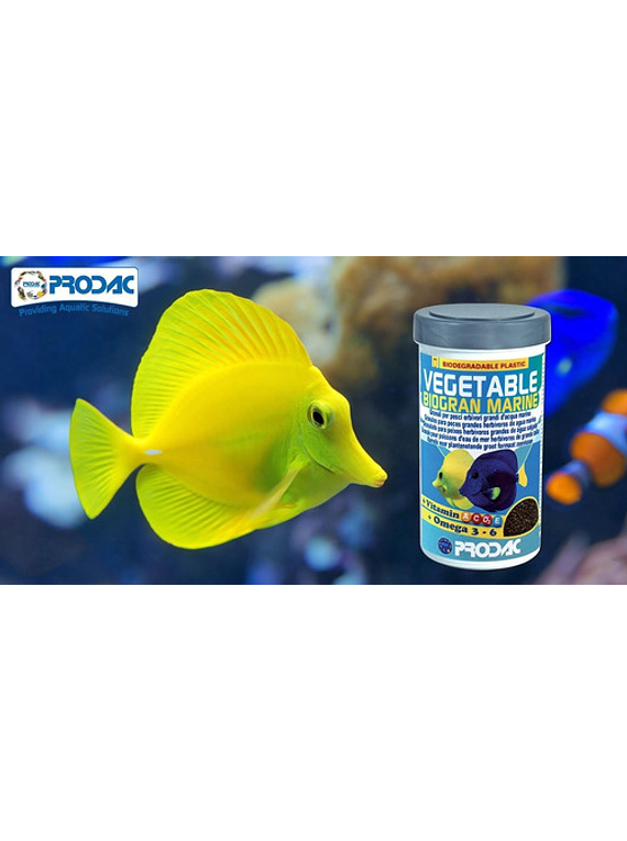 Alimento Peces Marinos Vegetal Biogran Marine 250ml/100g