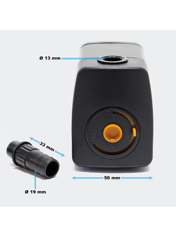 Bomba Agua Sumergible Fuente Acuario Bebedero 800 Lts/hra 