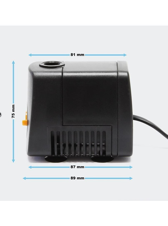 Bomba Agua Sumergible Fuente Acuario Bebedero 800 Lts/hra 