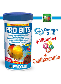 Alimento Peces Pro Bits Discus Prodac 250ml/100g - Italiana