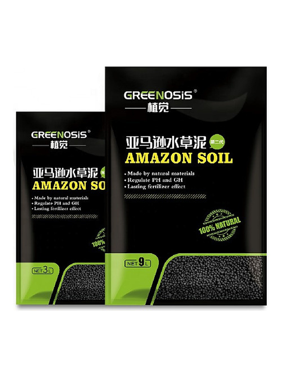 Sustrato Premium Para Acuario Plantado Amazon Soil 9 Litros