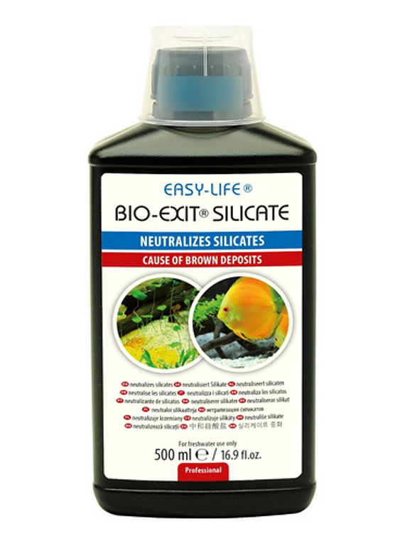 Antialgas - 250ml Bioexit Silicate - Elimina Alga Marron