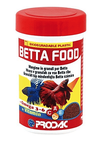 Alimento Prodac Para Peces Betta Food 40 Gramos Acuario Pecera