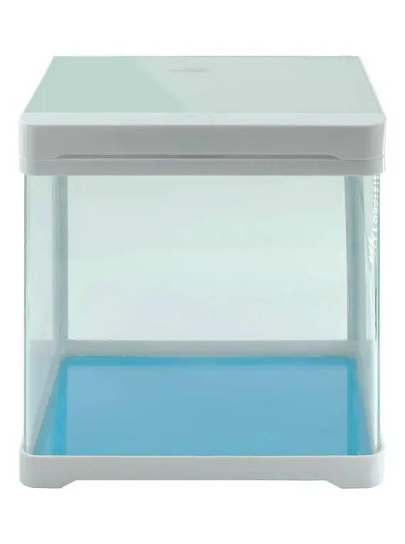 Acuario Importado 21 Litros - Incluye filtro y luz rgb