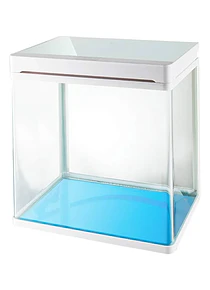 Acuario Importado 21 Litros - Incluye filtro y luz rgb