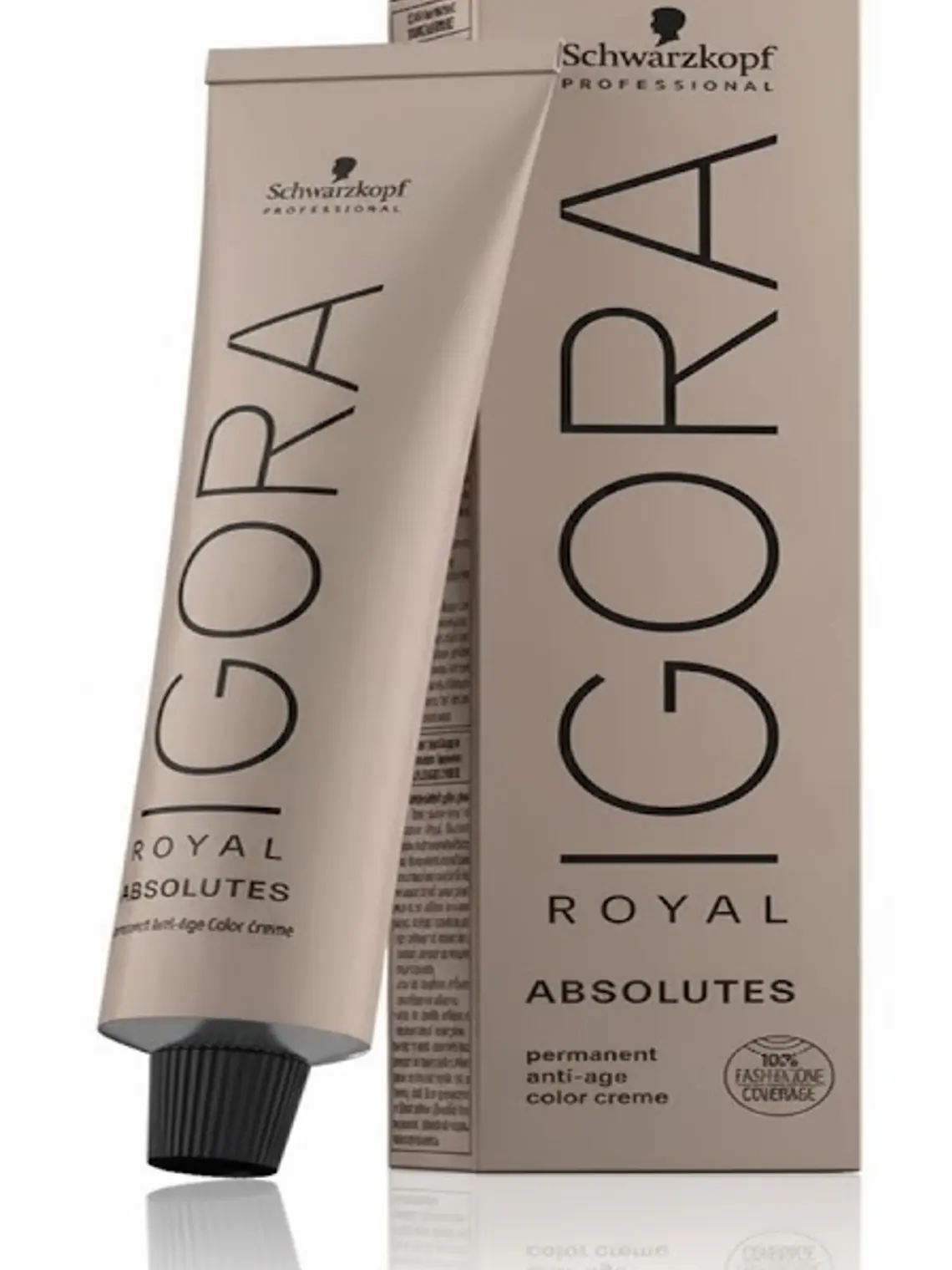 Tinte Pro-Age IGORA Absolutes 7-140 Rubio Medio Ceniza Beige Elegante 1