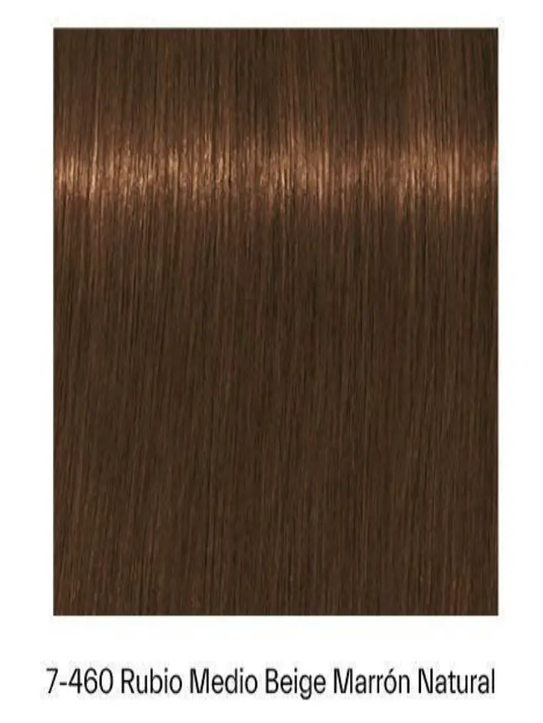IGORA Royal Absolutes Tono 7-460 Rubio Medio Beige Marrón Natural 2