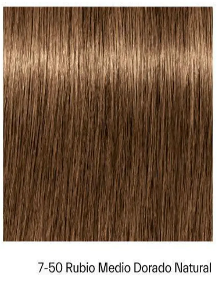 IGORA Royal Absolutes Tono 7-50 Rubio Medio Dorado Natural. 3