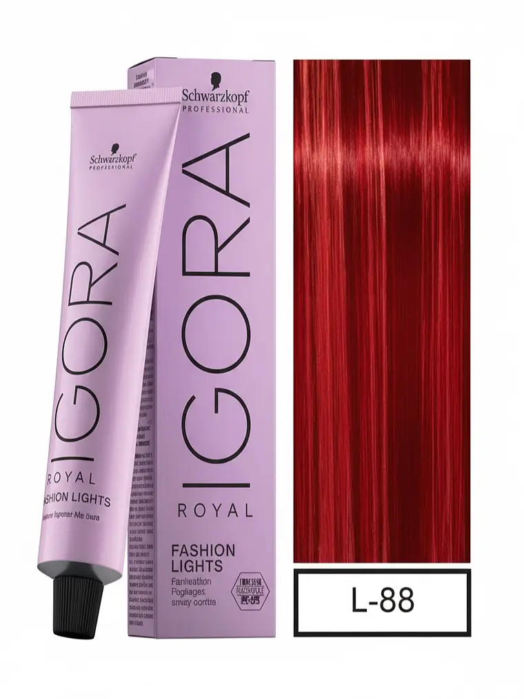 IGORA Royal Fashion Lights L-88 Rojo Intenso 1