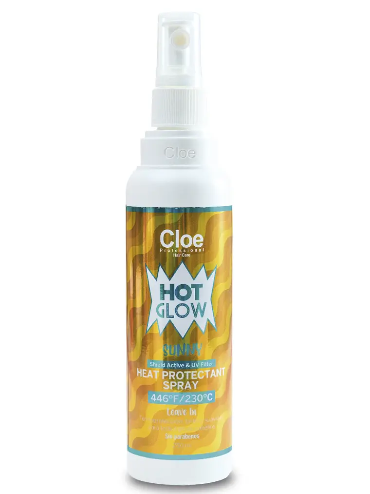 Hot Glow Sunny Cloe - Protector Térmico Capilar con Filtro UV 250ml 1
