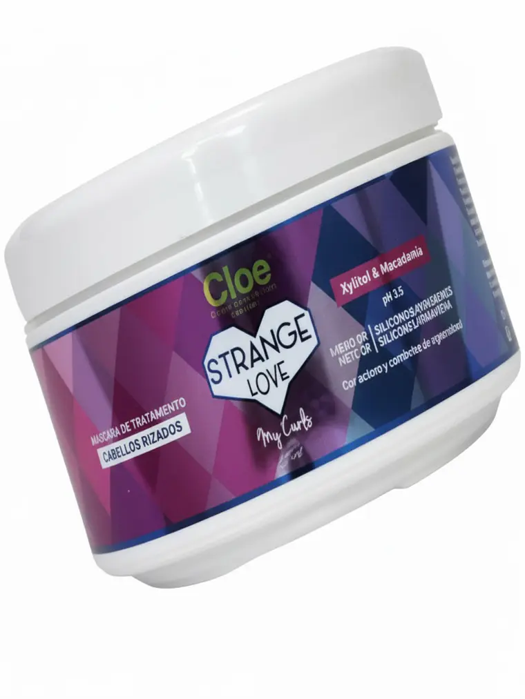 Máscara para rizos Cloe Strange Love Curls 270gr 2