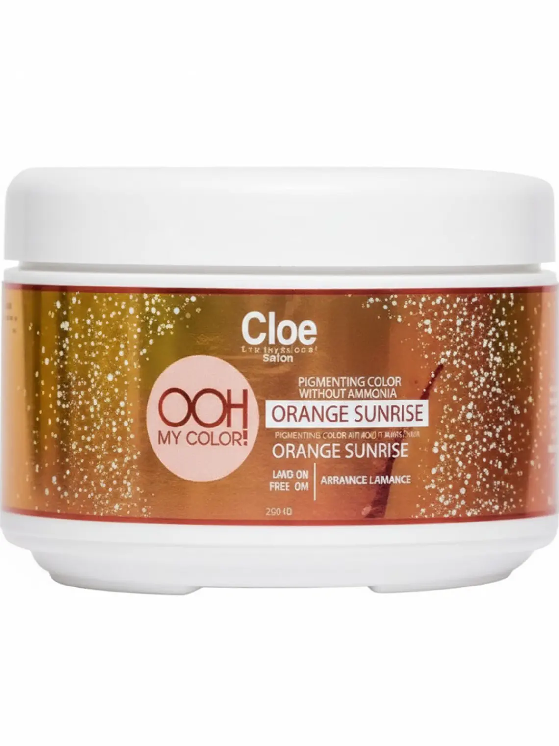 Mascarilla Matizadora Orange sunrise Cloe 270Gr 1