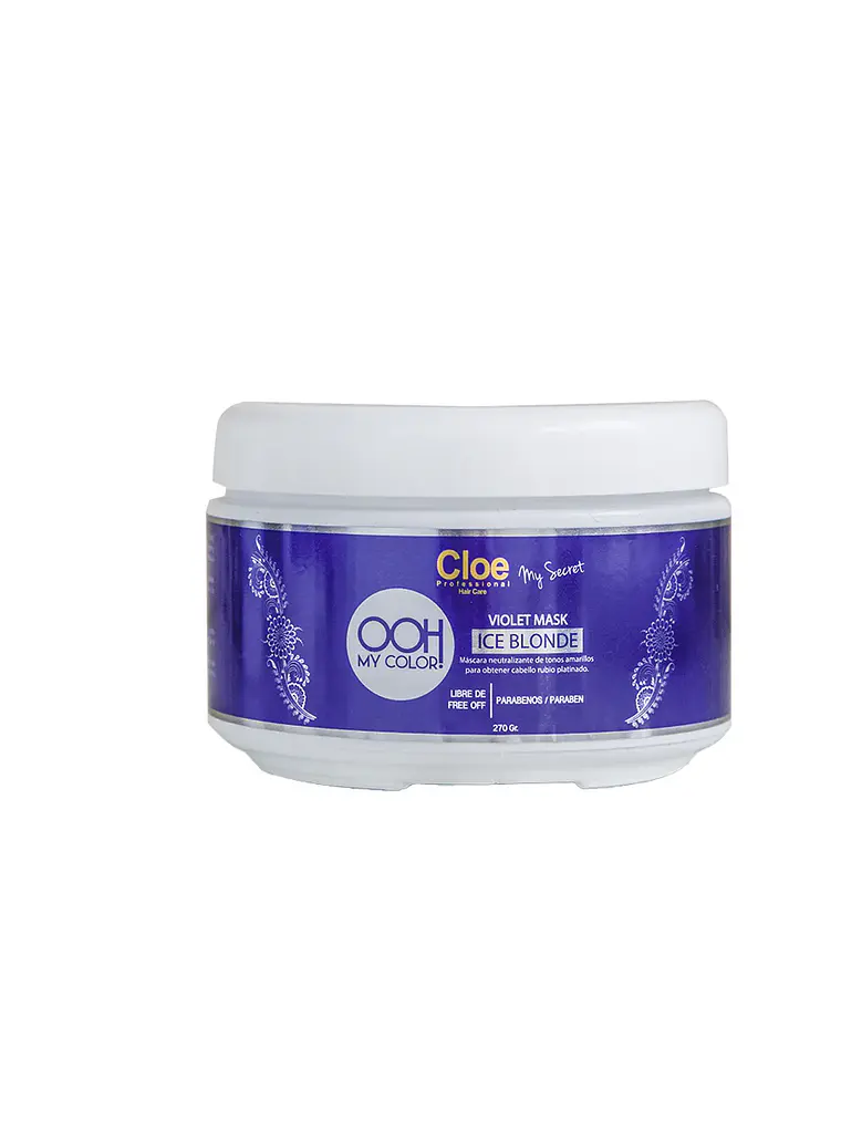 Mascarilla Matizadora Rubios Fríos Cloe 270Gr 1