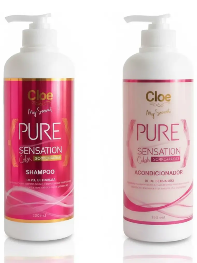 Shampoo Pure Sensation Color Cloe 1000ml Cabello Tinturado 2