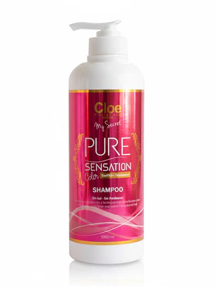 Shampoo Pure Sensation Color Cloe 1000ml Cabello Tinturado