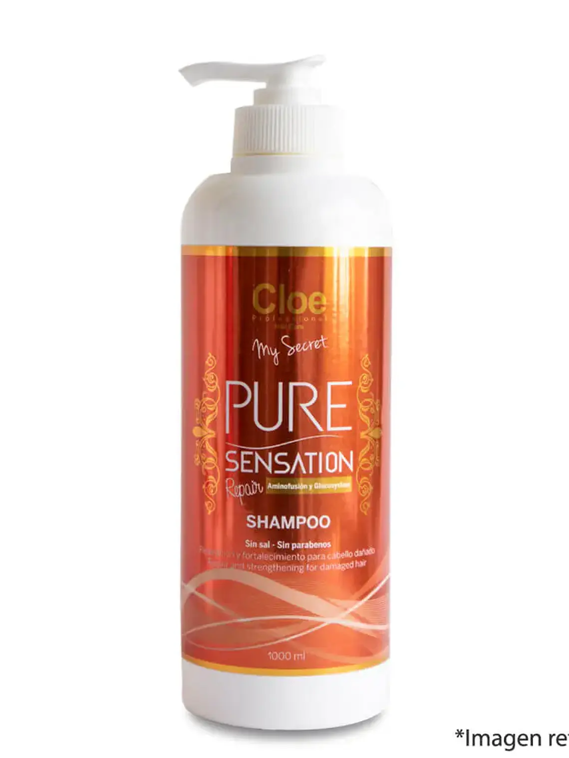 Pure Sensation Reparación Shampoo 1000 ml Cloe 1